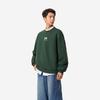 Li Ning Sports Lifestyle Series Letter Print Pullover Casual Long Sleeve Crew Neck Sweatshirt Unisex sweatshirt Maple-Green AWDU925-12