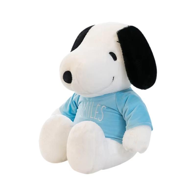

2025 New Cartoon Cute Snoopy Plush Toy Pillow Sofa Back Plush Doll Gifts for Children Birthday Gift