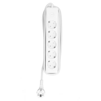 Steckdosenleiste für den Außenbereich Mehrfachsteckdose Elektrisches Verlängerungskabel Schutzkontaktstecker 10A 2200W