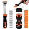 Multi-Function Double-Headed Glue Removal Scraper for Car Film and Kitchen Cleaning