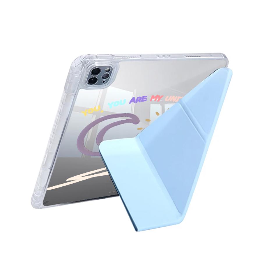 Tablet Case For iPad Pro 2025 Pro 11th 10th 9th 8th 7th 12.9inch Mini 6 7 Air 4 5 M3 M2 1 2 M4 11inch Y-Fold Holder Cover