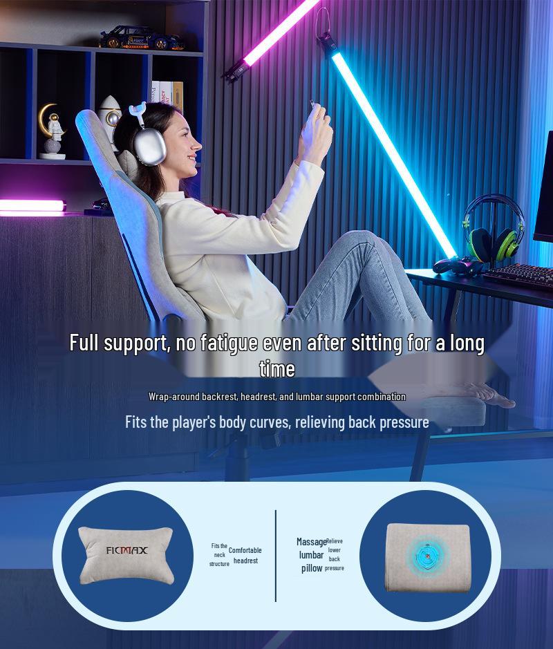 Ergonomischer Gaming- und Bürostuhl: Bequem für lange Stunden, ideal für den Heim- oder E-Sport-Gebrauch
