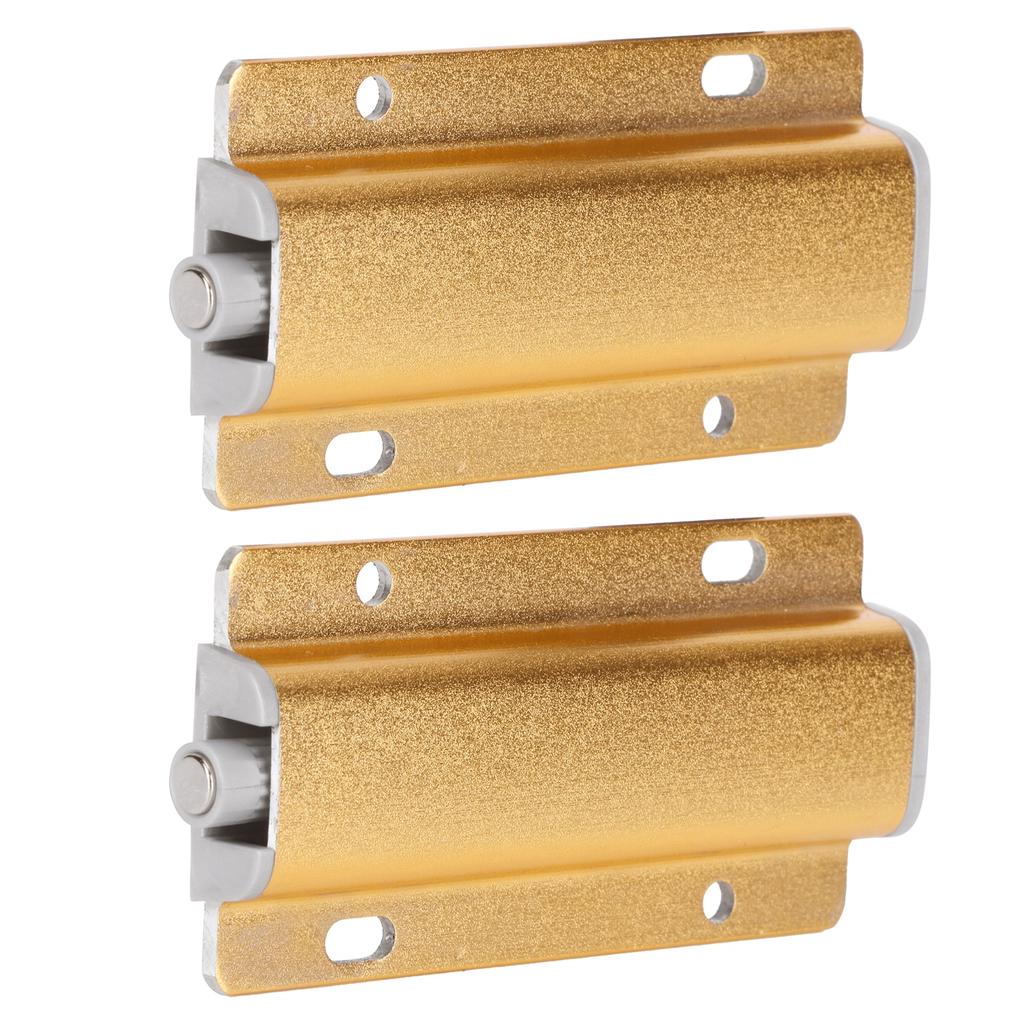 2er Set Magnetischer Druckriegel Türöffner Dämpfer für Schranktür Schublade Haushaltsbedarf