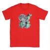 Men's T-Shirts Funny Weird Animal Lizard Meme Vintage 100% Cotton Tee Shirt Short Sleeve  T Shirt Crew Neck Clothes New Arrival