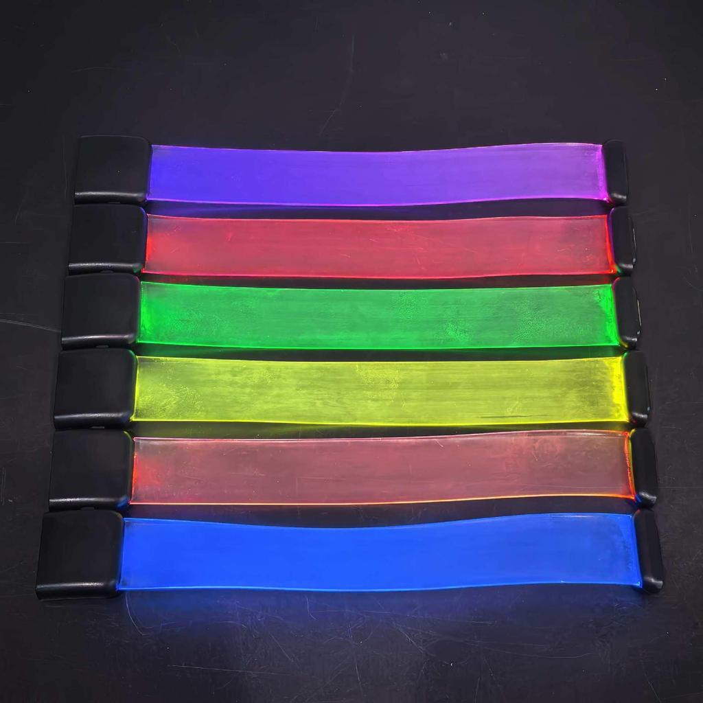 Laser-Engraved Luminous TPU Bracelet for Concert Cheers