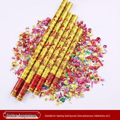 Handheld Gold Glitter Confetti Cannon Set