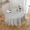 Japanese Cotton Linen Tablecloth - Fresh, Artistic, Round & Rectangular Options
