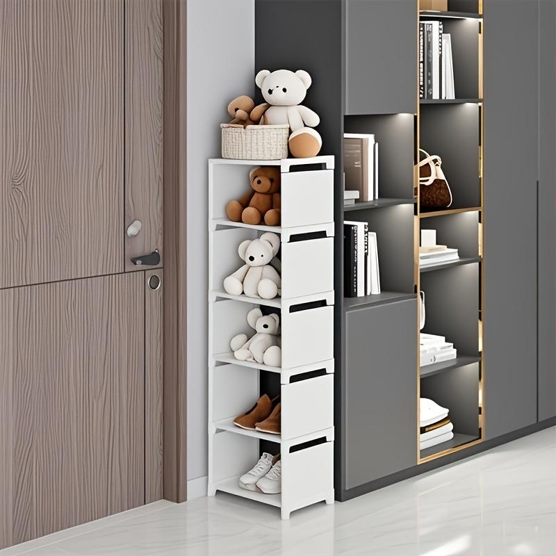 Practical Shelf Durable 4/6/8-layers White Storage Shelf | Easy To Install, Freestanding Organizer Rack - Suitable for Garage, Store, Kitchen