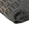 FENDI Zucchino Logo Bag Crossbody Pochette Shoulder Bag Leather/Canvas Black