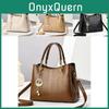 Elegant Faux Leather Bucket Bag For Women Stylish Commuter Tote With Chic Design
