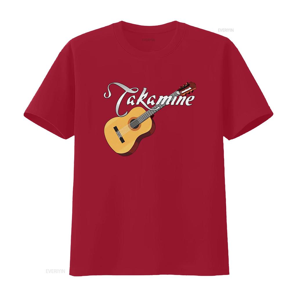New Takamine Guitars Logo Unisexs T Shirt Funny Size S To 5xl Vintage Washed Casual Fashion Stylish Unisex Homme