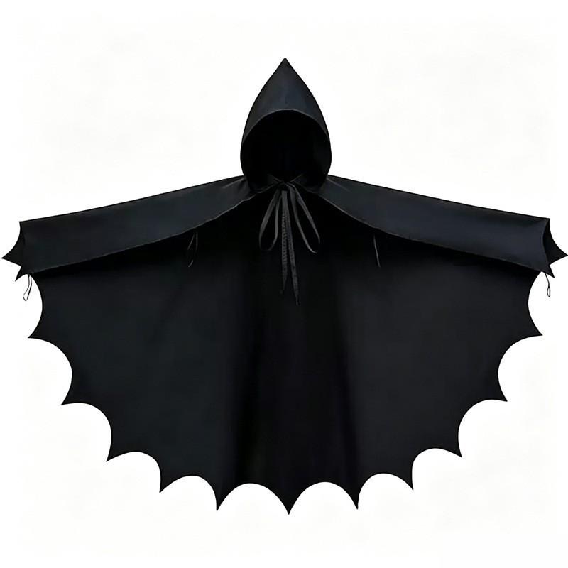Halloween Bat Cloak For Women With Hood Cosplay Costume For Costume Party