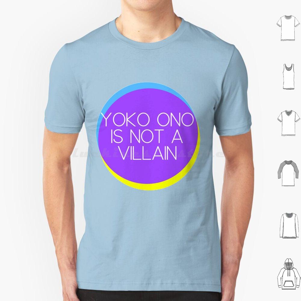 Yoko Ono Is Not A Villain Essential T Shirt 6xl Cotton Cool Tee Yoko Ono Yoko Peace The Music Ono 60s Imagine John Ringo Love