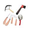 Ergonomic Grip Hoof Trimmer Stainless Steel Hoof Trimming Tool Multifunctional Equine Hoof Care Set for Farm Animal