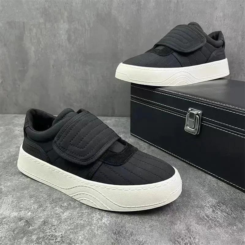Board shoes platform heightened spring new trend versatile niche casual sports shoes Velcro men s shoes 39 5189₽