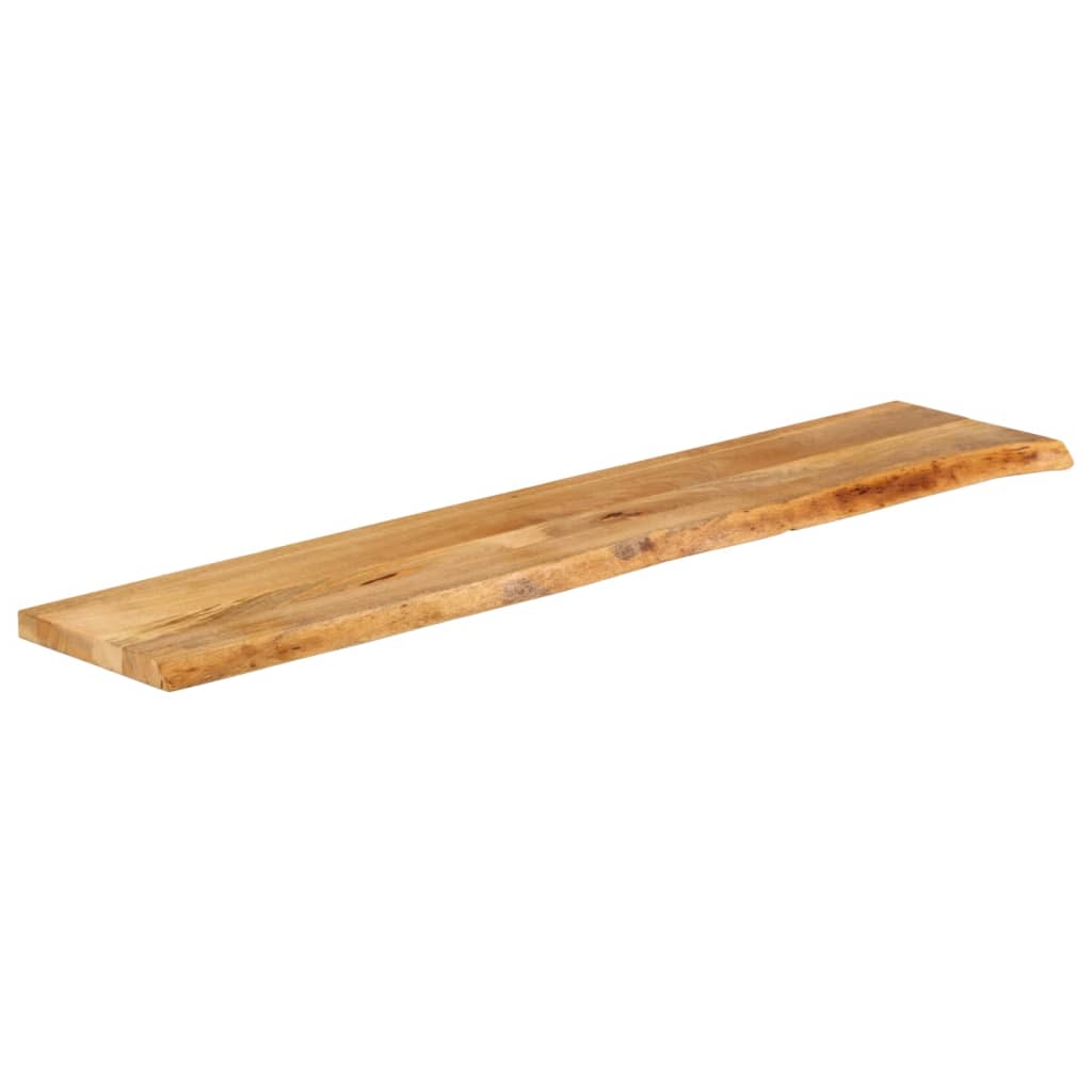 Live Edge Table Top 140 x 40 x 3.8 cm Solid Mango Wood