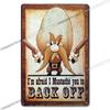 Retro Metal Signs Humorous Quotes Wall Art Home Decor Tin Plaques Office Bar Cafe Decoration