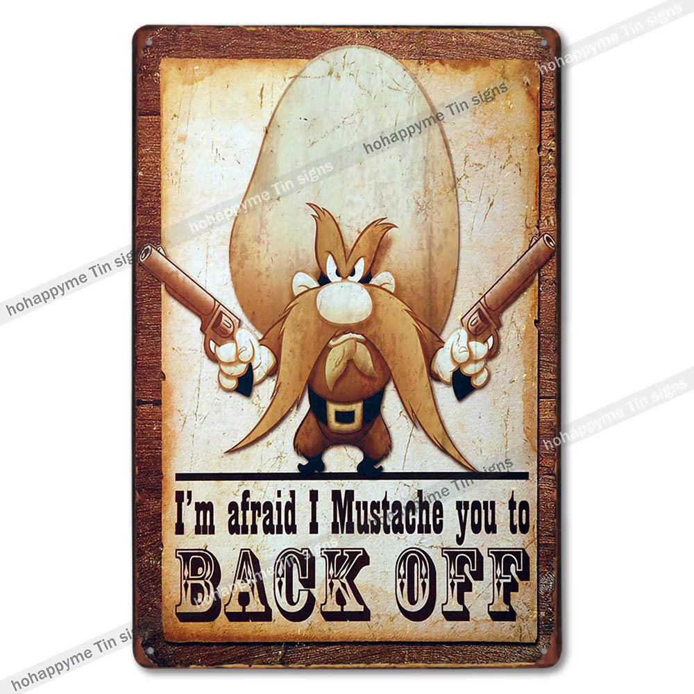 Retro Metal Signs Humorous Quotes Wall Art Home Decor Tin Plaques Office Bar Cafe Decoration