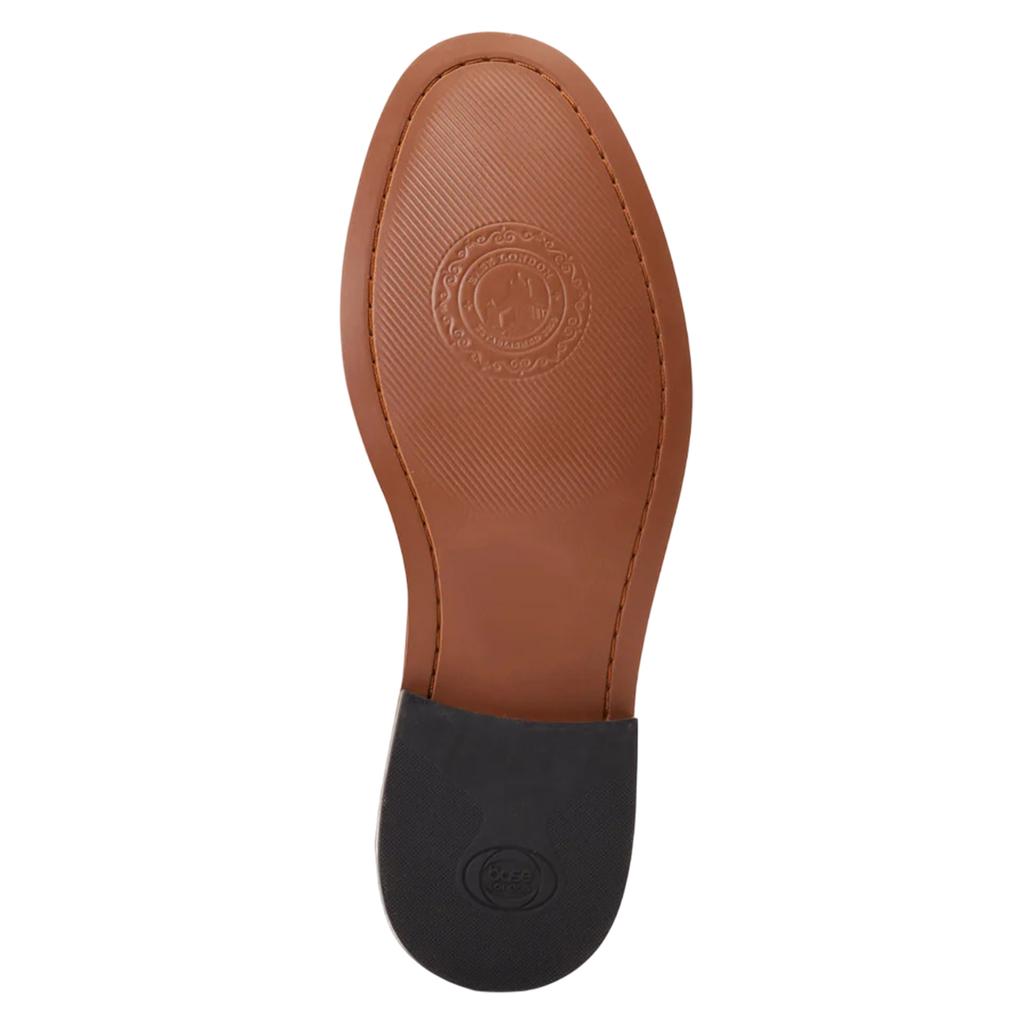 Base London Mens Garfield Leather Penny Loafers