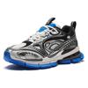 Anta Champion Series Durable Breathable Low-Top Running Shoes Men's Gray Blue Sneakers 112418805A-4