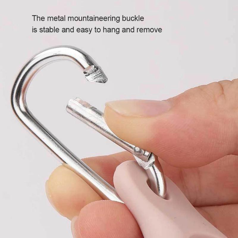 Silicone Water Bottle Buckle Water Bottle Holder 3 Holes Drink Bottle Holder Hook Multifunctional for Outdoor Activities