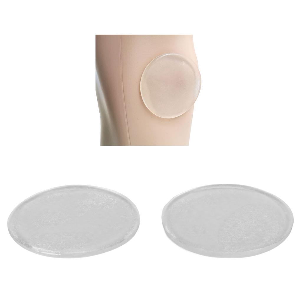 2pcs Ankle Gel Pad Relieve Pressure Improve Circulation Ankle Cushion Pad for Ice Skating Hockey