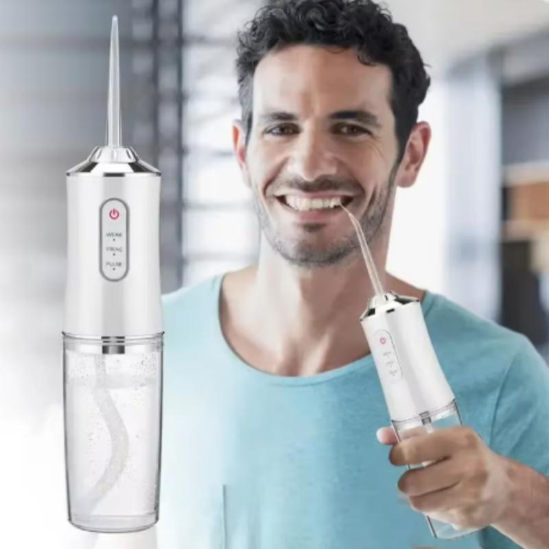 1/3pcs Mix Portable Water Flosser Oral Irrigator Cordless Waterproof Dental Jet Teeth Cleaner 4 Tips USB Rechargeable