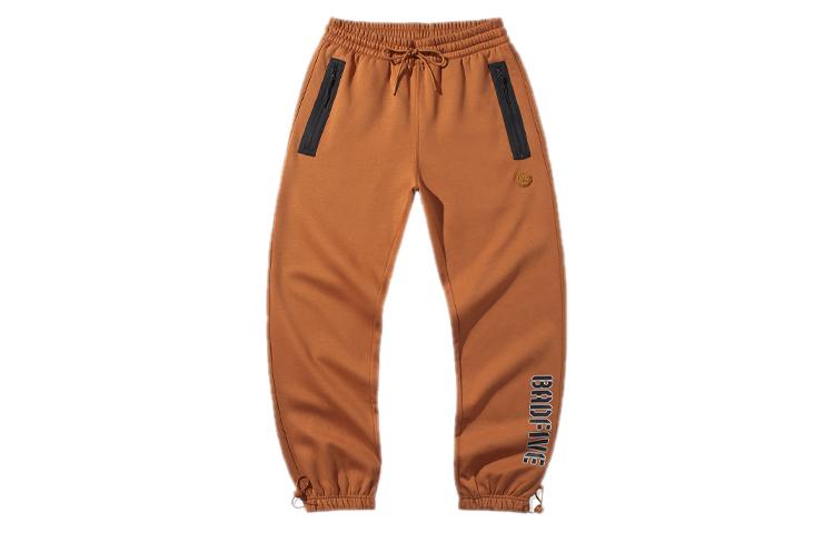 Li Ning BADFIVE Loose Fit Casual Fleece Lined Cuffed Knitted Sweatpants Men s AKLQ755-1 M