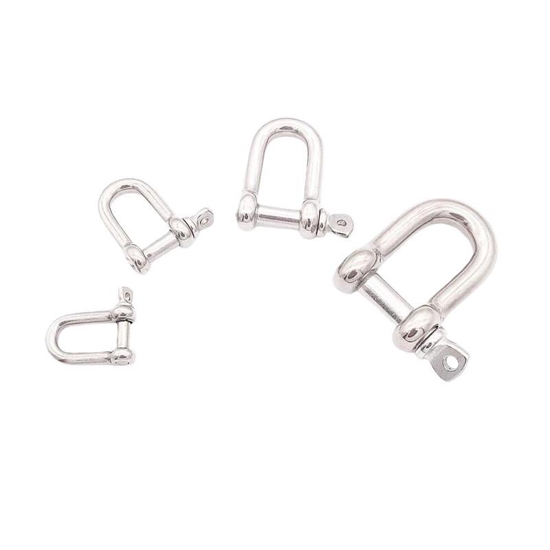 M6 304 Stainless Steel D-Shackle