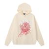 Sp5der Hoodie Unisex Oversized Cotton Pullover With Foil Letter Print Streetwear Sweatshirt Teens