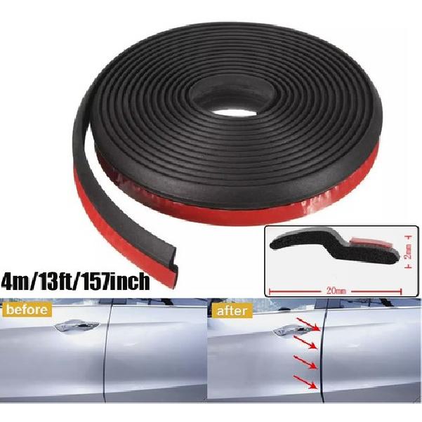Z Shape Rubber Seal Car Windshield Window Door Self Adhesive Weather Seal Strip