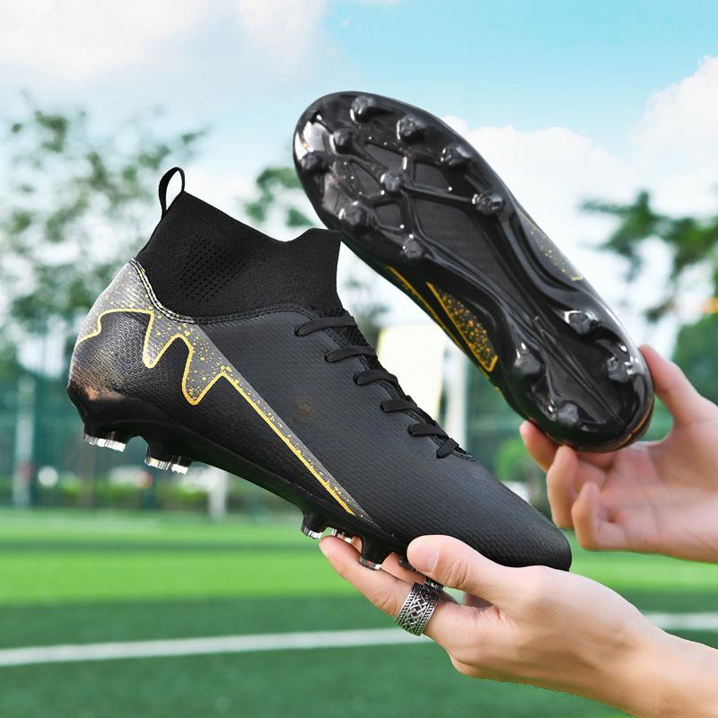 32-46 Teenagers' Large Size High Leg Nails Football Training Sneakers Children's Football Shoes