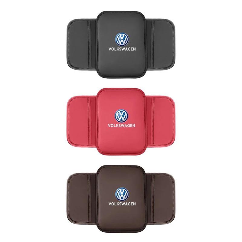 Car Armrest Cushion Armrest Mat Inner Storage Bag Accessories For VW GTI Polo Golf Passat Tiguan Arteon Tuarec CC Taikoo Dd0