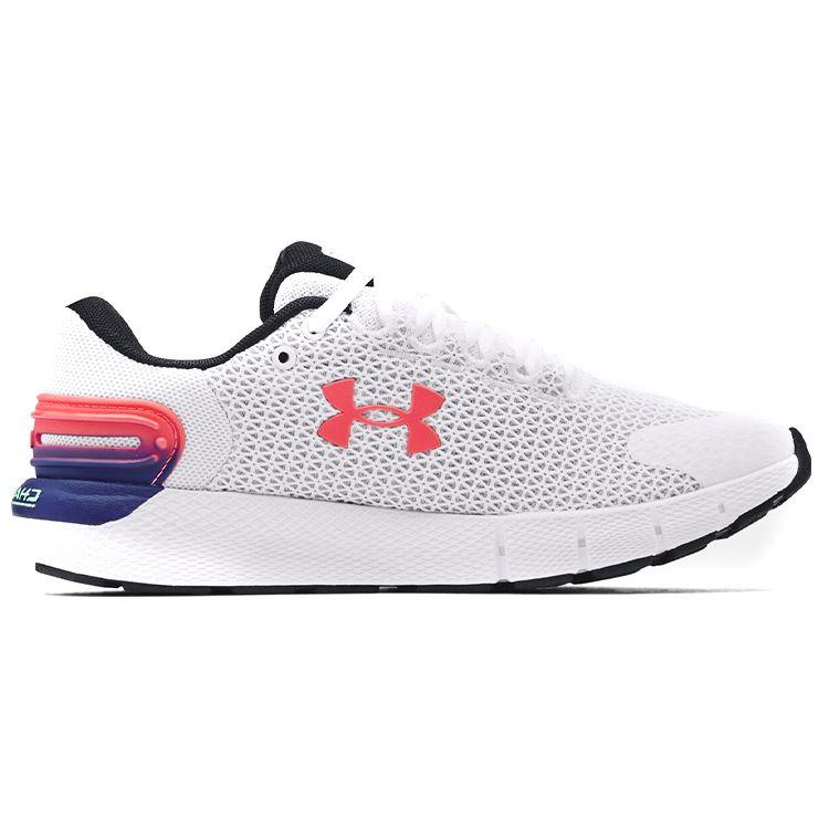 Under Armour Charged Rogue 2.5 Comfortable Fabric Synthetic Leather Low Top Casual Running Shoes Women sneaker White 3024403-105