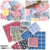 Alutaio Cute Handkerchief Towel Individually Wrapped Gift 10 Towels Mini Unspun Assorted Colors and Perfect for and Small Presents Set, Package,