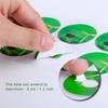 Pack of 100/120 Hydroponics Plant Labels Round Plant Growth Stickers for Seedling Self-Adhesive Hydroponics Plant Labels