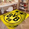 Borussia Dortmund Print Rug, Washable Floor Carpet, For Entryway Dorm Laundry Room Office Study, Home Decor Birthday Christmas Gift