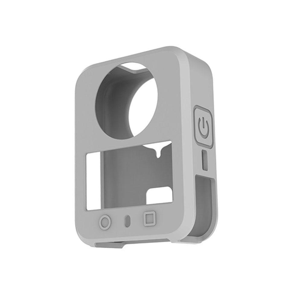 

Full Coverage Protective Case Silicone Sleeve Cover for DJI Osmo 360 Action Camera Accessories сірий