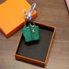 Новая Мини-Корзина Кожаная Многофункциональная Женская Сумка Подвеска для Повседневного Использования Легкая и Компактная Сумка для Хранения Наушников Декоративная Сумка-Шарм