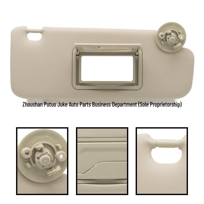 Beige Sunshade for Chevrolet Aveo, Sonic, Spark (2012-2019) 95327505