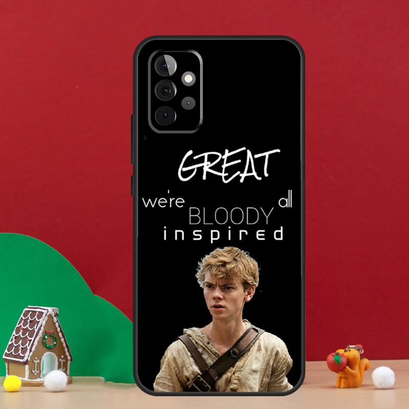 The Maze Runner Qoutes Case For Samsung Galaxy A56 A33 A13 A36 A23 A52 A32 A12 A54 A34 A14 A16 A53 A15 A35 A55 A17