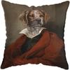 Vintage maleri Katt Hund Dyr Putetrekk Bil Dekor Putetrekk Hjem Sovesofa Putetrekk