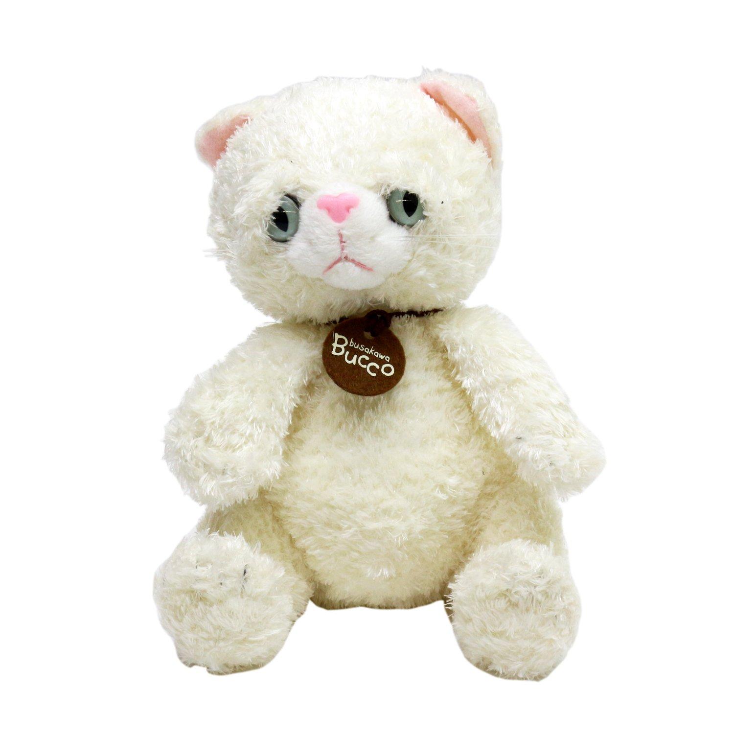 

Ugly-cute Bukko (S) Mame (white cat)