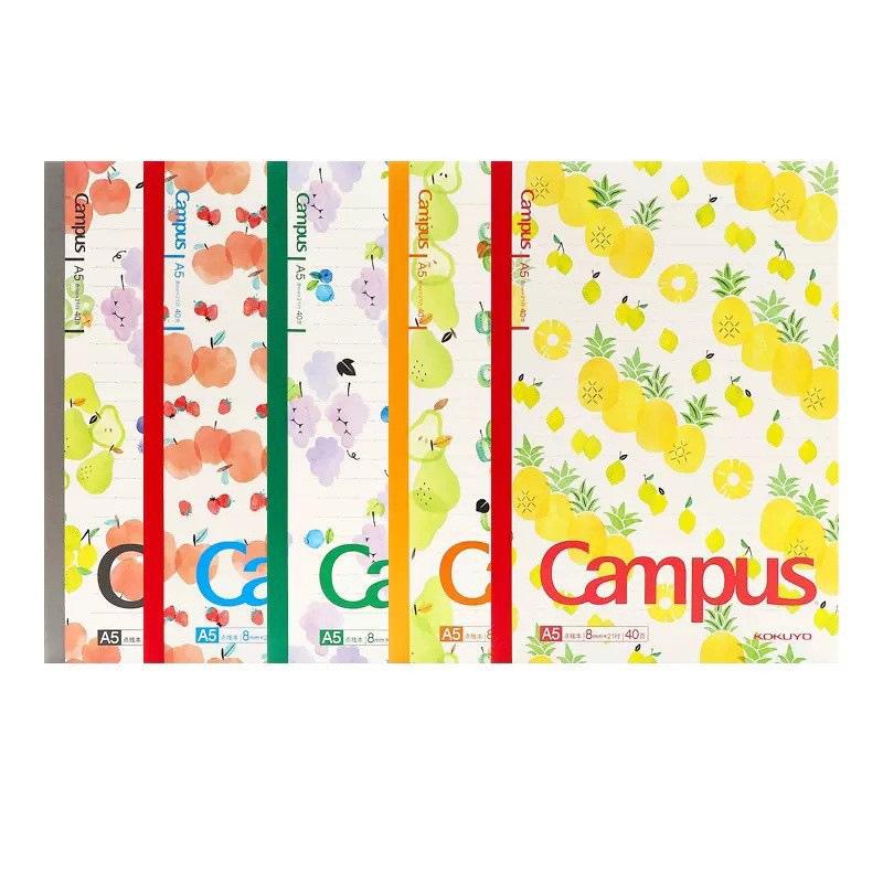 KOKUYO Campus Japan B5 Wireless Bound Lined & Grid Notebook - High Appearance Series
