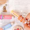 1pc New Capybara Rubber Eraser Cartoon Push-pull Design Silicone Eraser Gift Pen Type Eraser School Supplies