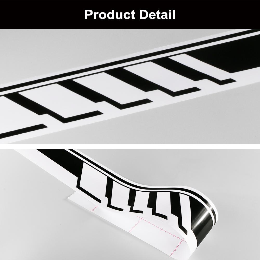 2PCS Car Door Side Long  Stripe PVC Stickers For Renault Dacia Duster Logan Sandero Auto  Accessories Vinyl Film Decor Decals