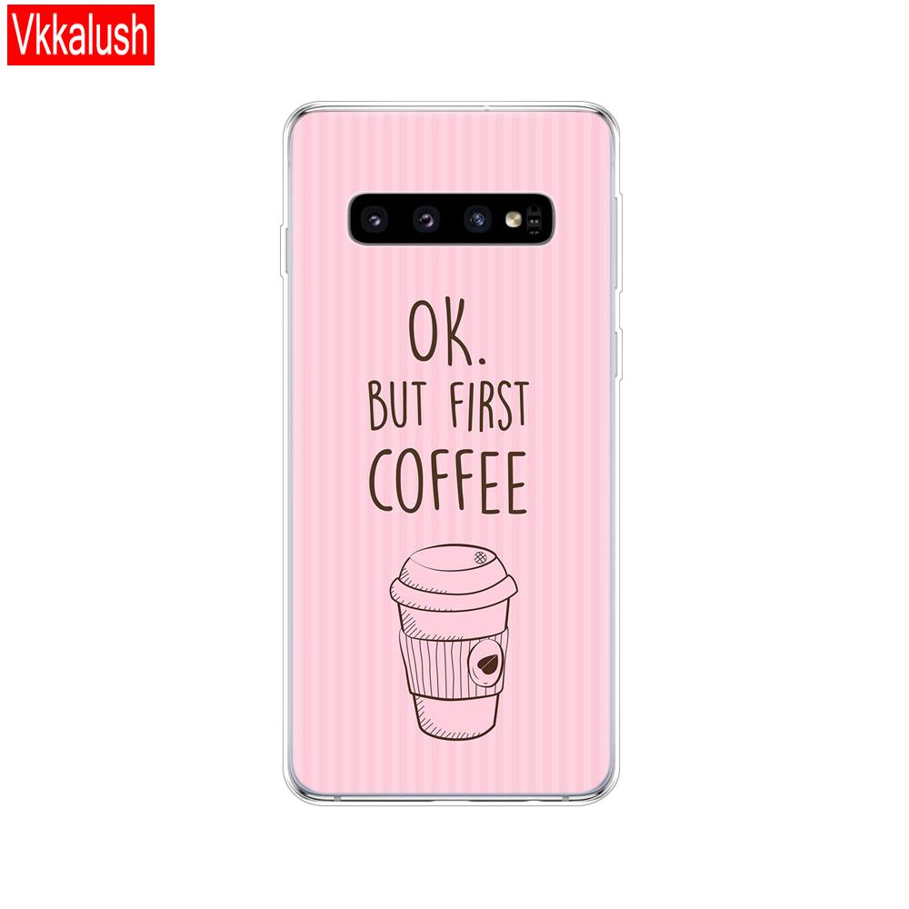 Pro Samsung Galaxy S10 Pouzdro S10Plus Pouzdro Silikonový tpu Kryt Telefon S10 E Pouzdro na Pro Samsung S10 Plus G975F S 10 SM-G973F Pouzdro