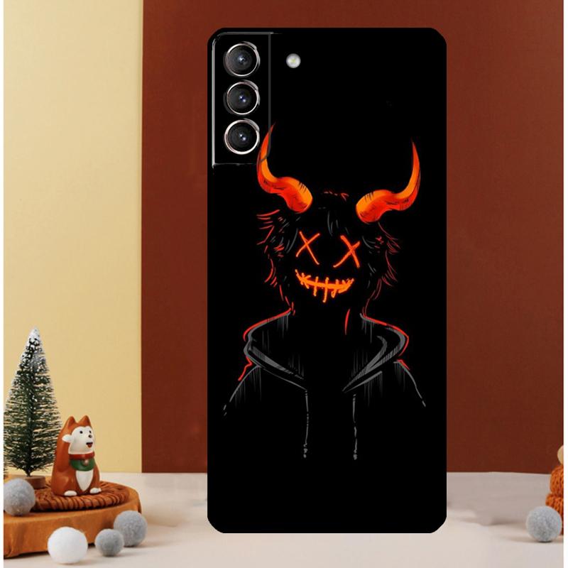 Devil Bad Boy Anime Case For Samsung Galaxy S25 S26 Ultra S20 S21 S22 S23 S24 Ultra S10 Plus S25 FE Cover Funda
