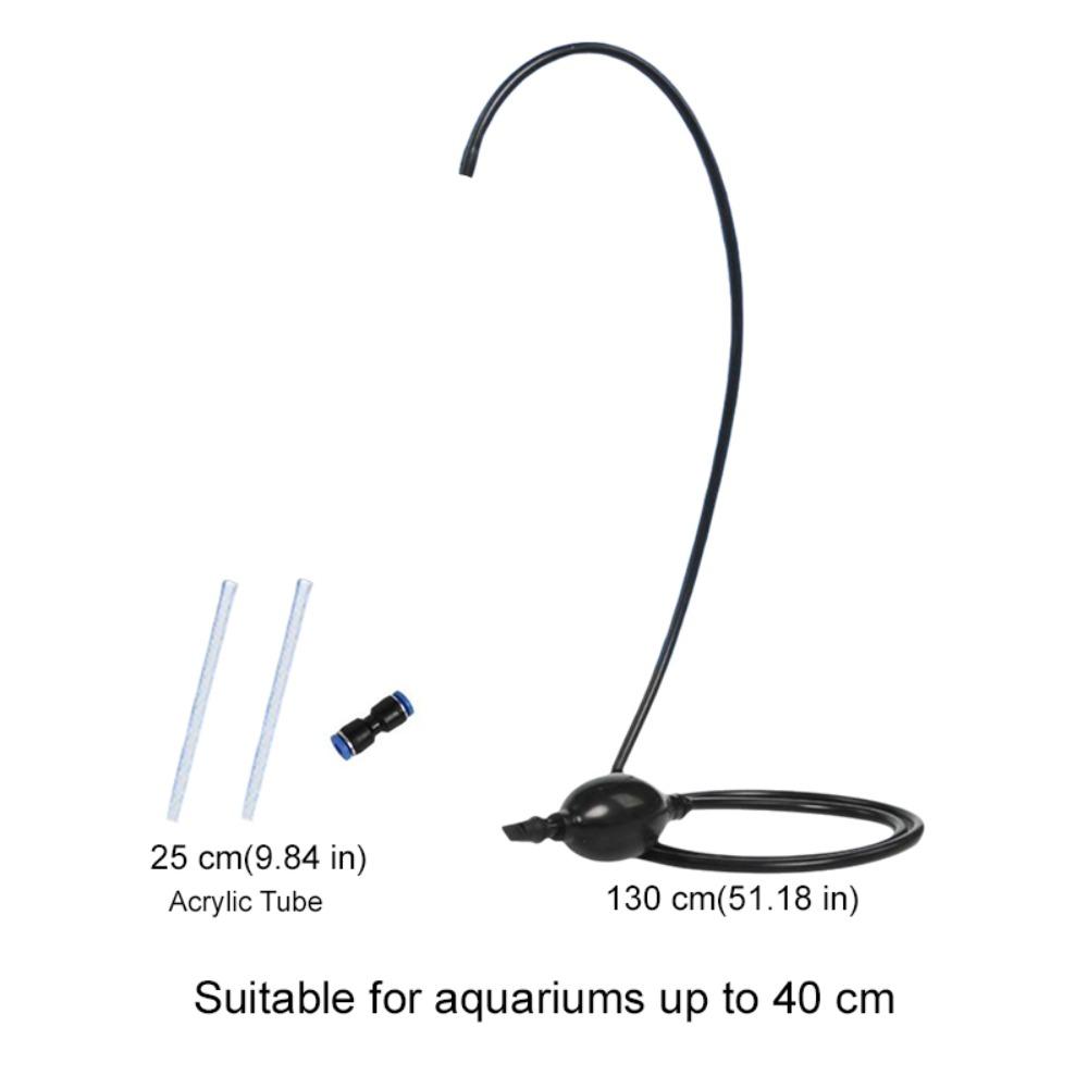 Manuelles Aquarium-Siphon-System Effizienter Fischbeckenreiniger Ökosystem-Becken