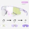 Whale R6 Polarized Color-Changing Cycling Glasses for Men, Day and Night Use, Anti-Uv, Windproof Sunglasses, Eye Protection